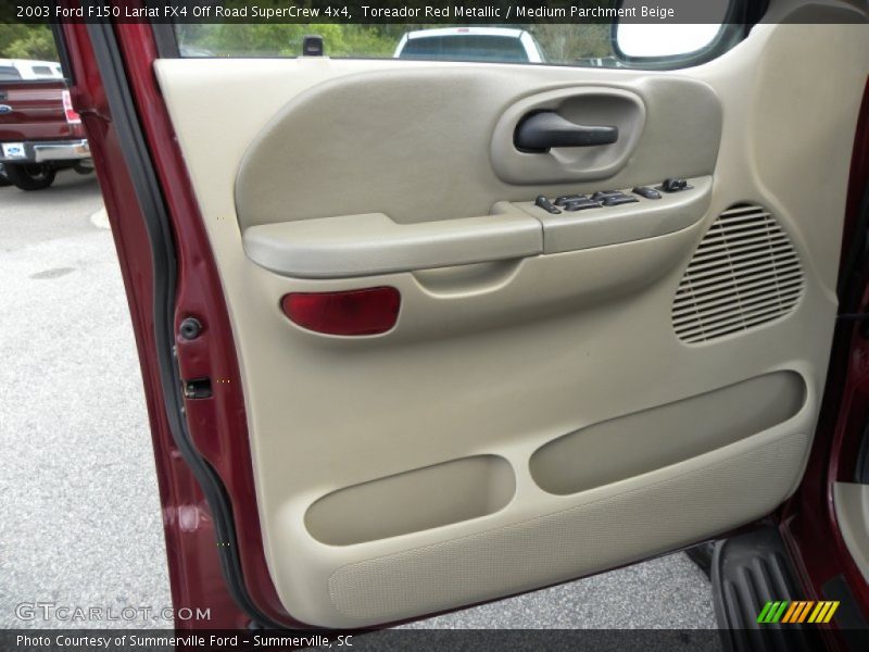 Door Panel of 2003 F150 Lariat FX4 Off Road SuperCrew 4x4