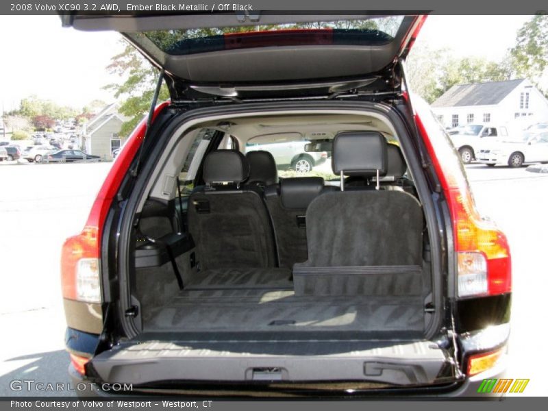 Ember Black Metallic / Off Black 2008 Volvo XC90 3.2 AWD