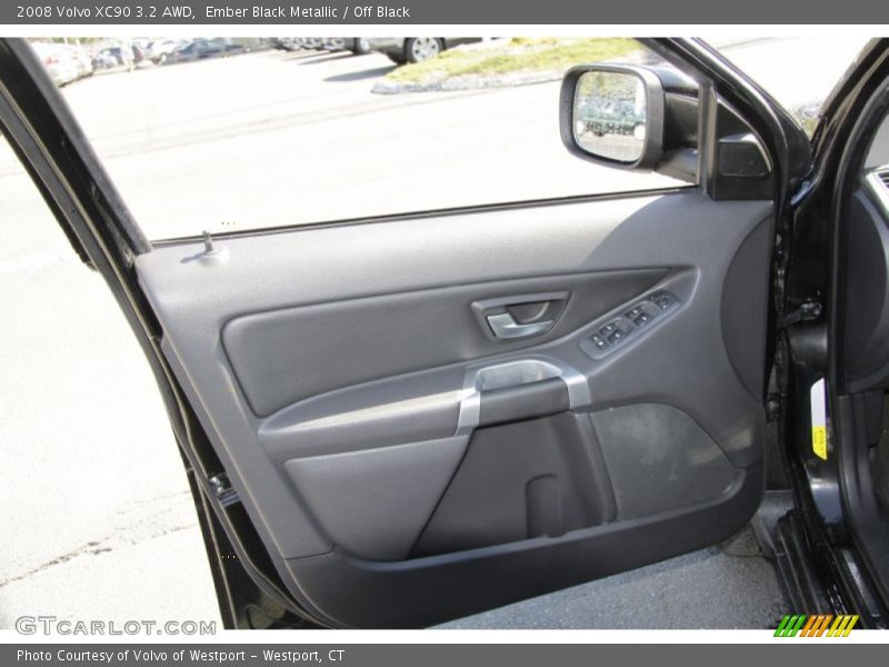 Ember Black Metallic / Off Black 2008 Volvo XC90 3.2 AWD