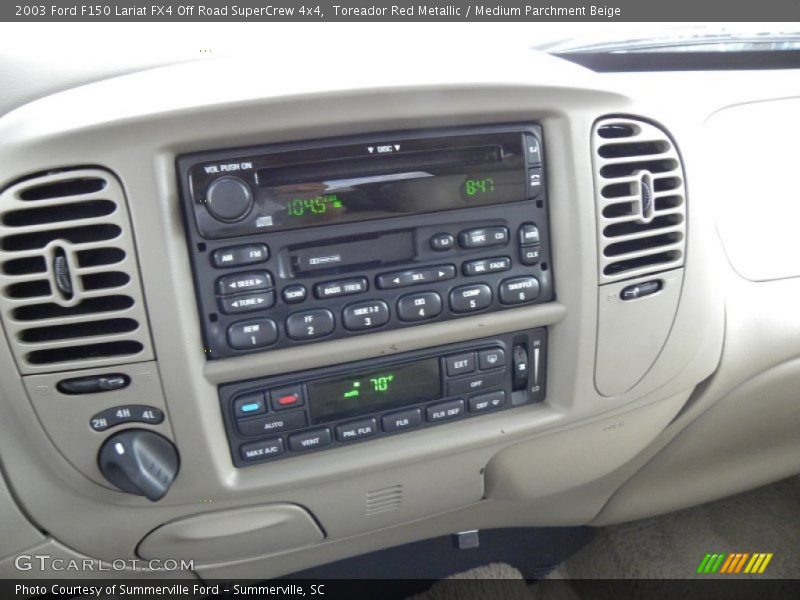 Audio System of 2003 F150 Lariat FX4 Off Road SuperCrew 4x4