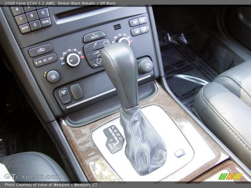 Ember Black Metallic / Off Black 2008 Volvo XC90 3.2 AWD