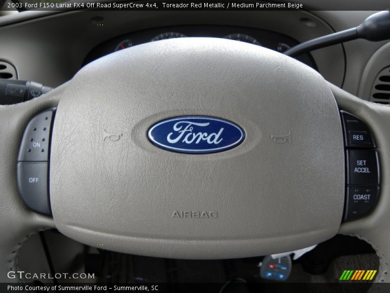 Controls of 2003 F150 Lariat FX4 Off Road SuperCrew 4x4