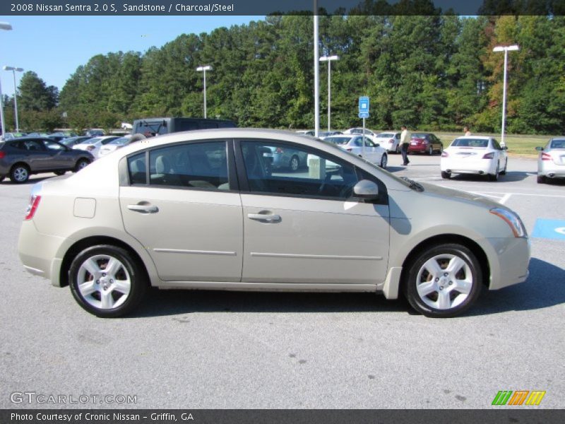 Sandstone / Charcoal/Steel 2008 Nissan Sentra 2.0 S