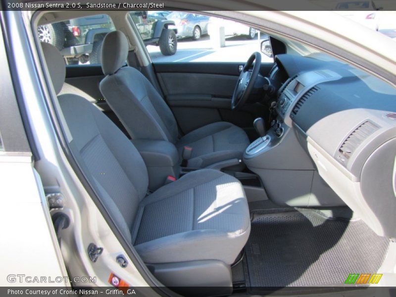 Sandstone / Charcoal/Steel 2008 Nissan Sentra 2.0 S