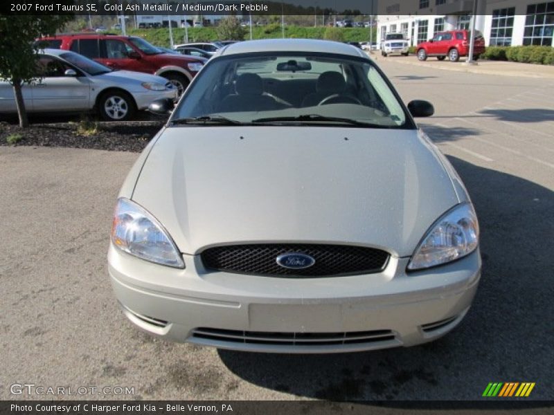 Gold Ash Metallic / Medium/Dark Pebble 2007 Ford Taurus SE