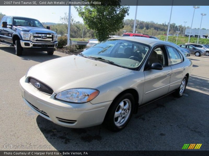 Gold Ash Metallic / Medium/Dark Pebble 2007 Ford Taurus SE