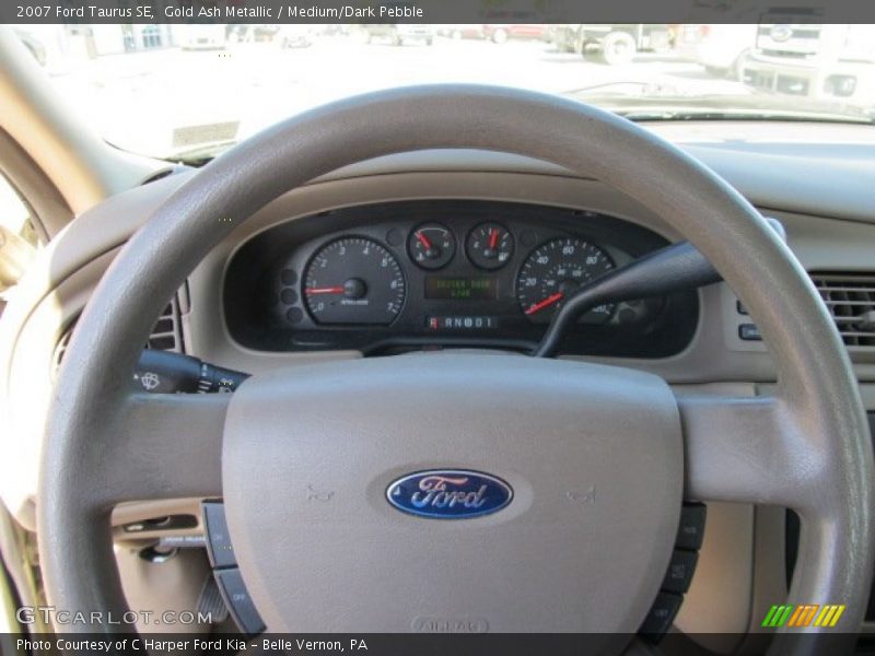 Gold Ash Metallic / Medium/Dark Pebble 2007 Ford Taurus SE