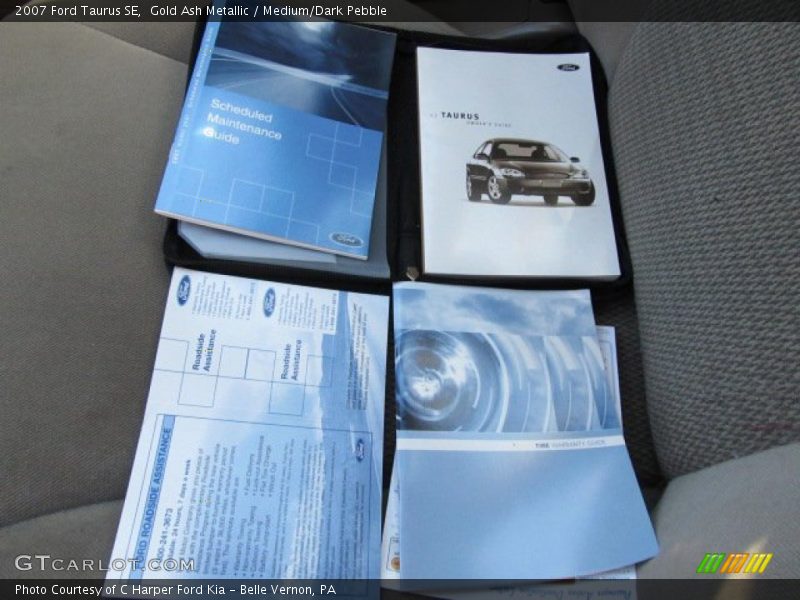 Gold Ash Metallic / Medium/Dark Pebble 2007 Ford Taurus SE