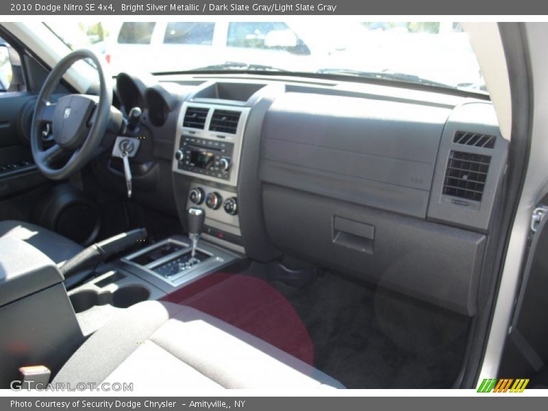 Bright Silver Metallic / Dark Slate Gray/Light Slate Gray 2010 Dodge Nitro SE 4x4