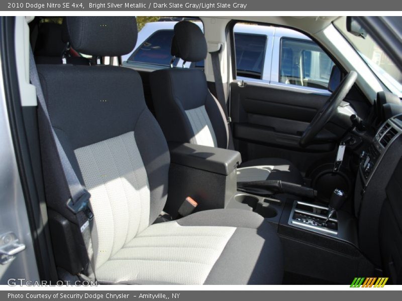 Bright Silver Metallic / Dark Slate Gray/Light Slate Gray 2010 Dodge Nitro SE 4x4