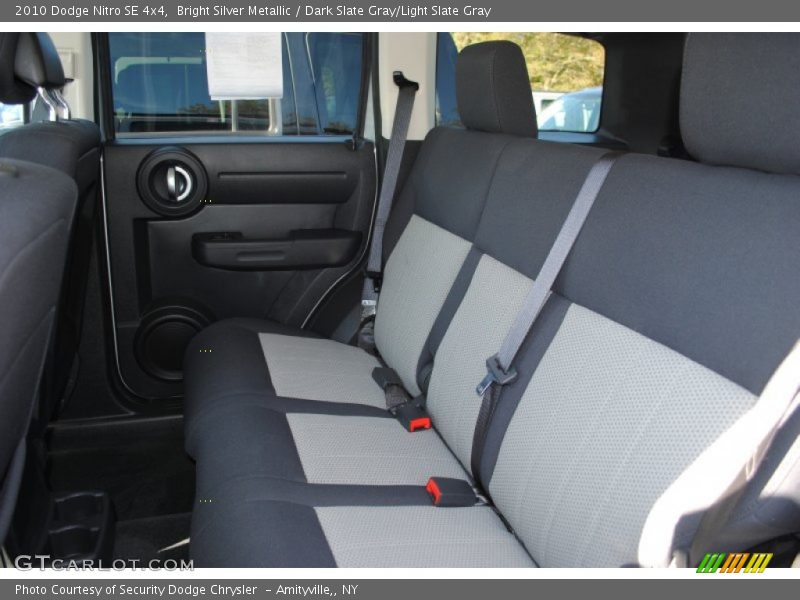Bright Silver Metallic / Dark Slate Gray/Light Slate Gray 2010 Dodge Nitro SE 4x4