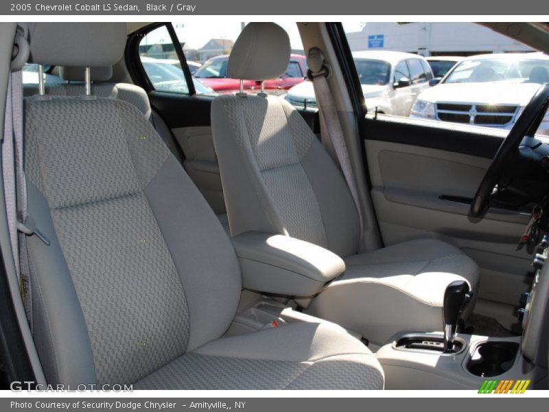 Black / Gray 2005 Chevrolet Cobalt LS Sedan