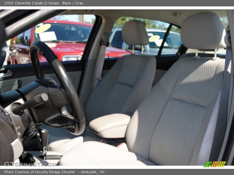 Black / Gray 2005 Chevrolet Cobalt LS Sedan