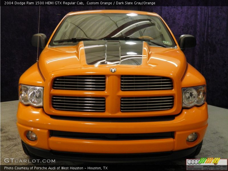 Custom Orange / Dark Slate Gray/Orange 2004 Dodge Ram 1500 HEMI GTX Regular Cab