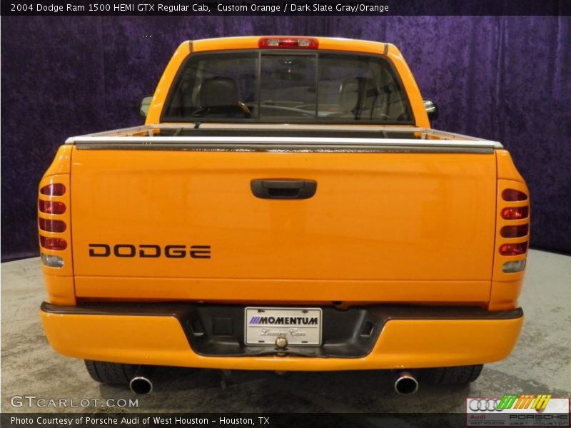 Custom Orange / Dark Slate Gray/Orange 2004 Dodge Ram 1500 HEMI GTX Regular Cab