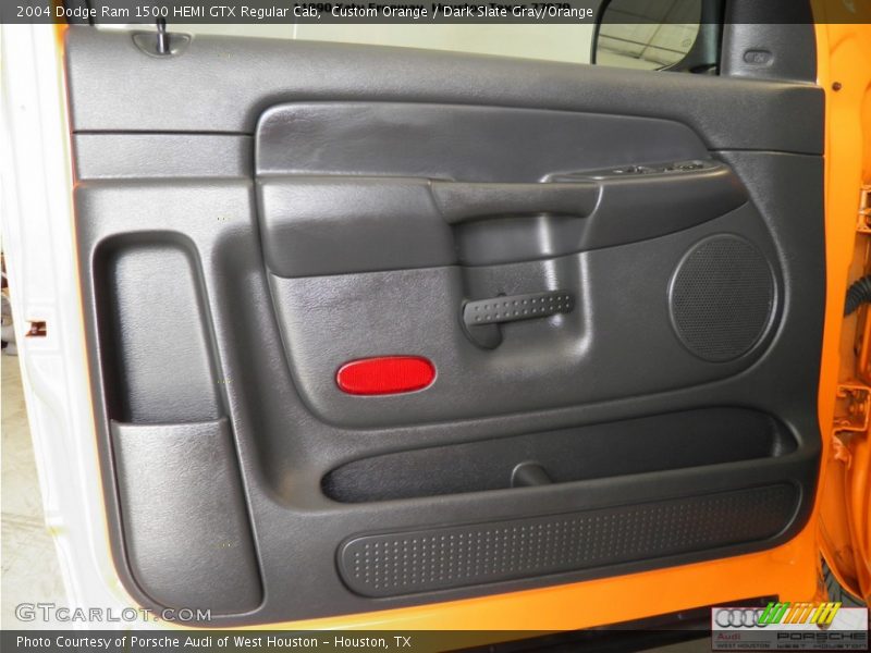 Custom Orange / Dark Slate Gray/Orange 2004 Dodge Ram 1500 HEMI GTX Regular Cab