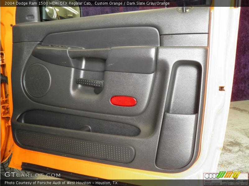 Custom Orange / Dark Slate Gray/Orange 2004 Dodge Ram 1500 HEMI GTX Regular Cab