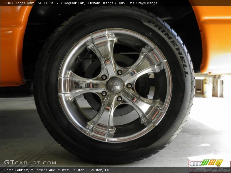 Custom Orange / Dark Slate Gray/Orange 2004 Dodge Ram 1500 HEMI GTX Regular Cab
