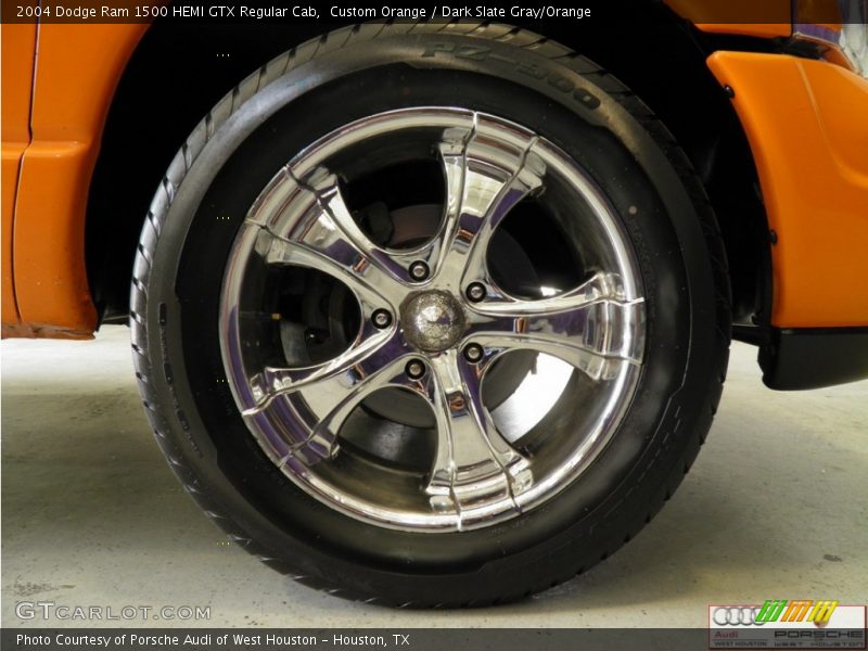 Custom Orange / Dark Slate Gray/Orange 2004 Dodge Ram 1500 HEMI GTX Regular Cab