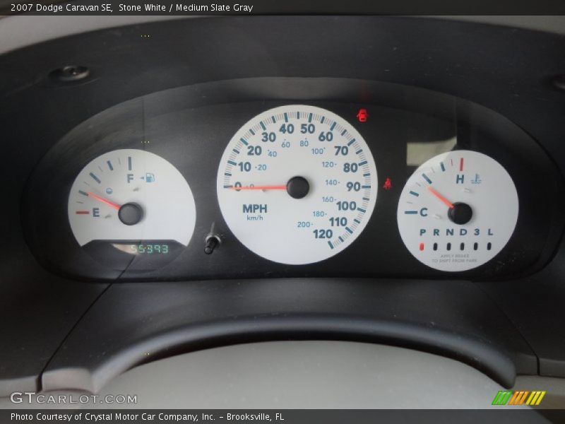  2007 Caravan SE SE Gauges