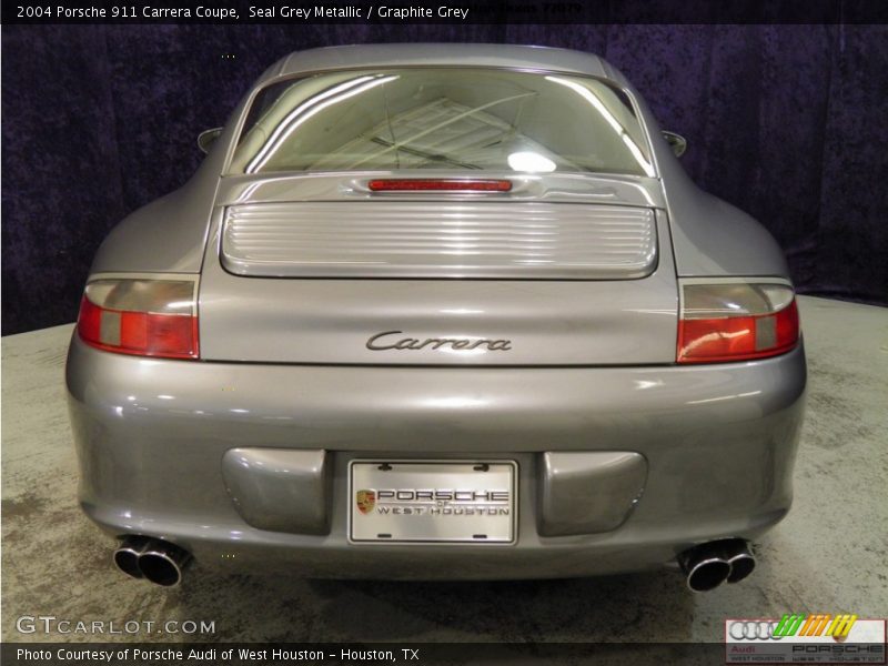 Seal Grey Metallic / Graphite Grey 2004 Porsche 911 Carrera Coupe