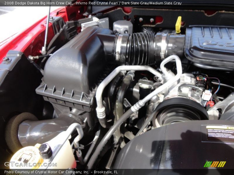  2008 Dakota Big Horn Crew Cab Engine - 3.7 Liter SOHC 12-Valve PowerTech V6