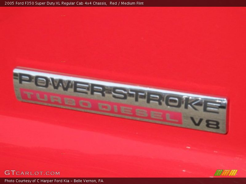  2005 F350 Super Duty XL Regular Cab 4x4 Chassis Logo