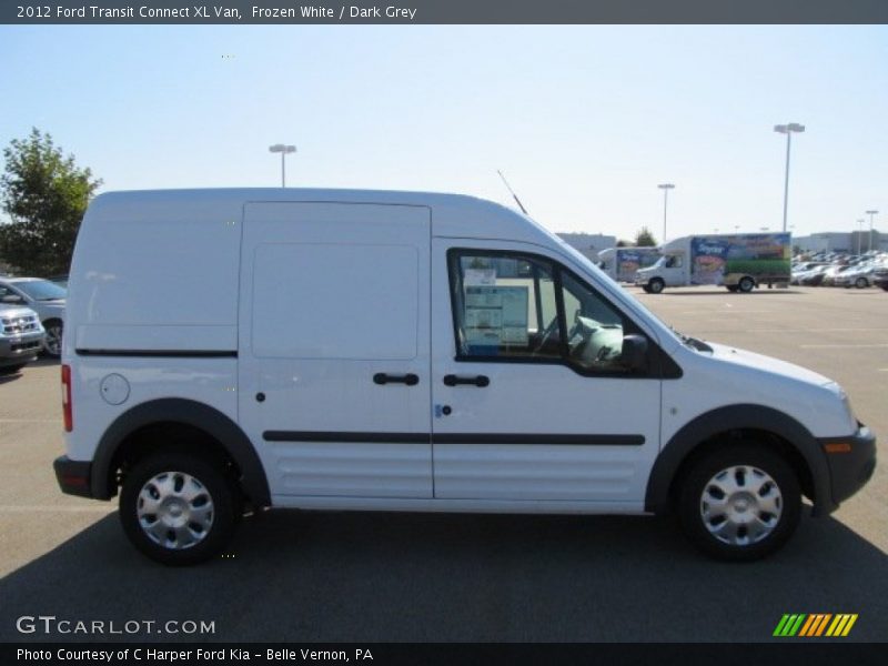 Frozen White / Dark Grey 2012 Ford Transit Connect XL Van