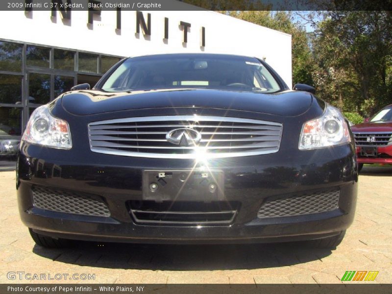 Black Obsidian / Graphite 2009 Infiniti G 37 x Sedan