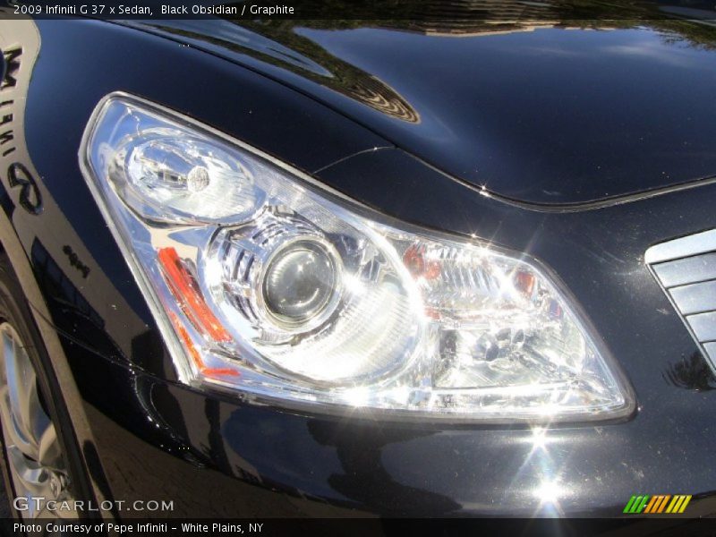 Black Obsidian / Graphite 2009 Infiniti G 37 x Sedan