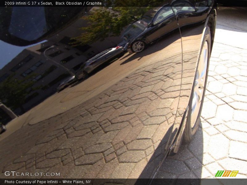 Black Obsidian / Graphite 2009 Infiniti G 37 x Sedan