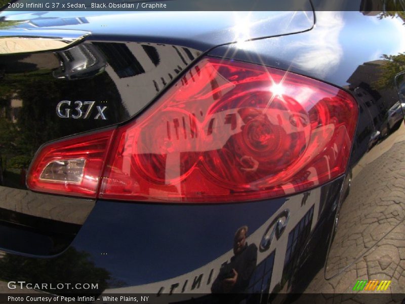 Black Obsidian / Graphite 2009 Infiniti G 37 x Sedan