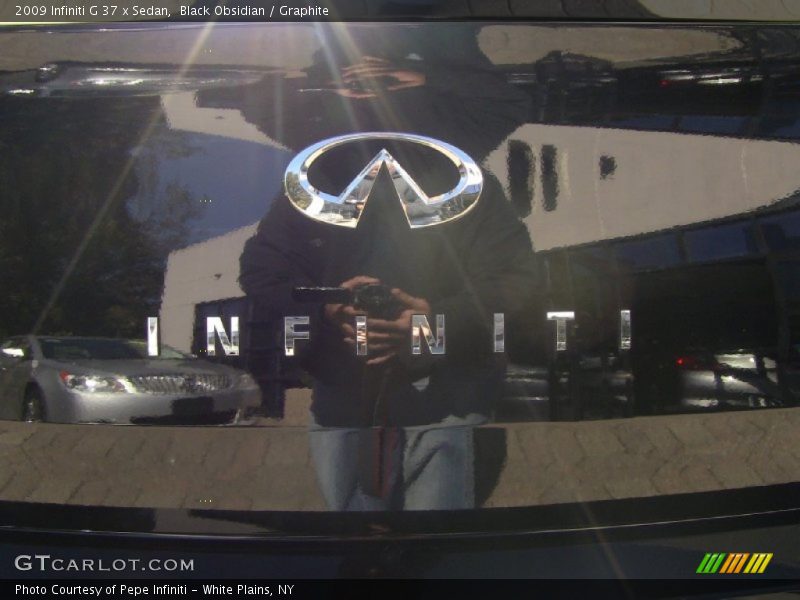 Black Obsidian / Graphite 2009 Infiniti G 37 x Sedan