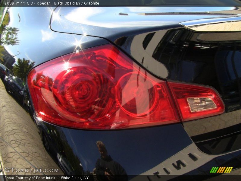 Black Obsidian / Graphite 2009 Infiniti G 37 x Sedan