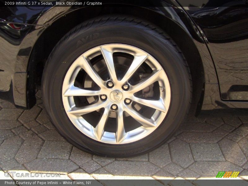 Black Obsidian / Graphite 2009 Infiniti G 37 x Sedan