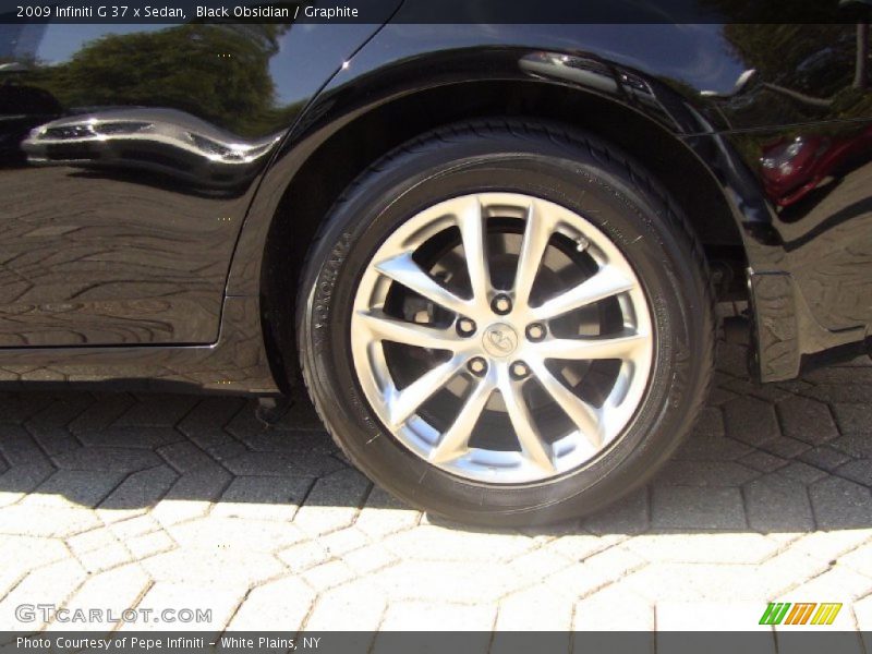 Black Obsidian / Graphite 2009 Infiniti G 37 x Sedan