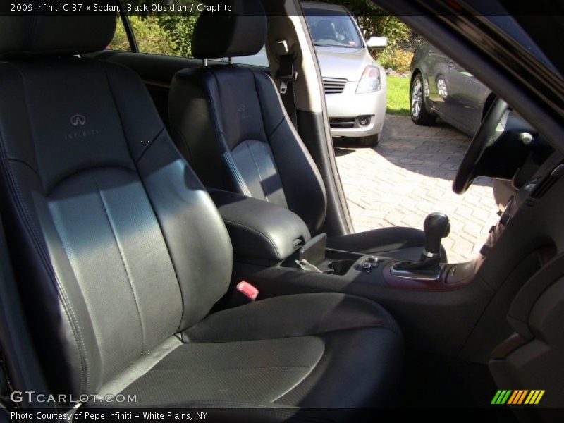 Black Obsidian / Graphite 2009 Infiniti G 37 x Sedan
