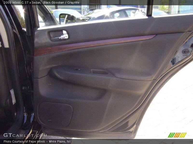 Black Obsidian / Graphite 2009 Infiniti G 37 x Sedan