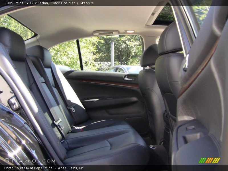 Black Obsidian / Graphite 2009 Infiniti G 37 x Sedan