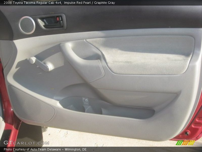 Impulse Red Pearl / Graphite Gray 2008 Toyota Tacoma Regular Cab 4x4
