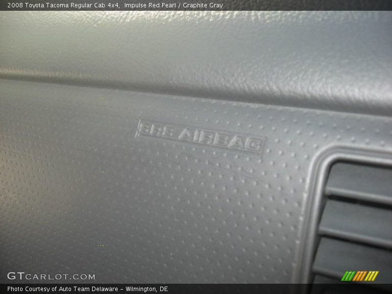 Impulse Red Pearl / Graphite Gray 2008 Toyota Tacoma Regular Cab 4x4