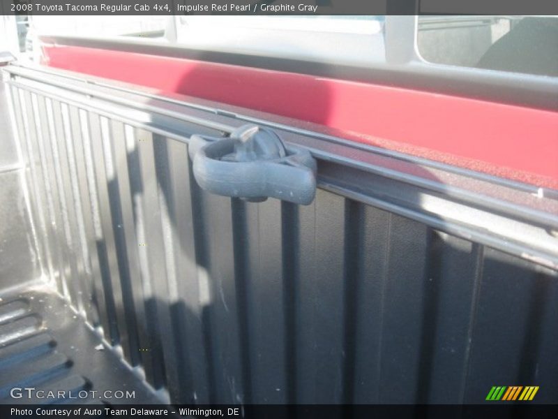 Impulse Red Pearl / Graphite Gray 2008 Toyota Tacoma Regular Cab 4x4