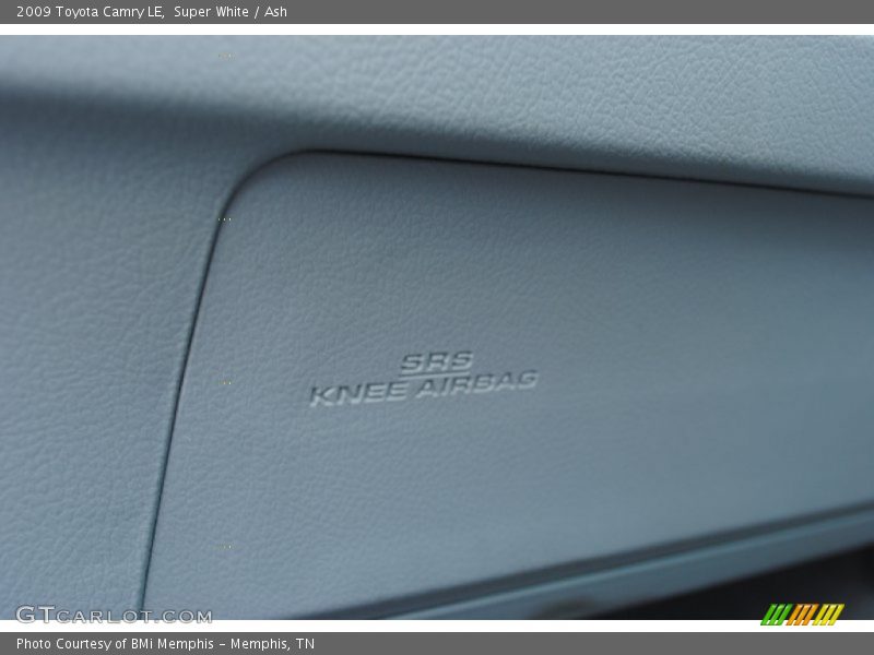 Super White / Ash 2009 Toyota Camry LE