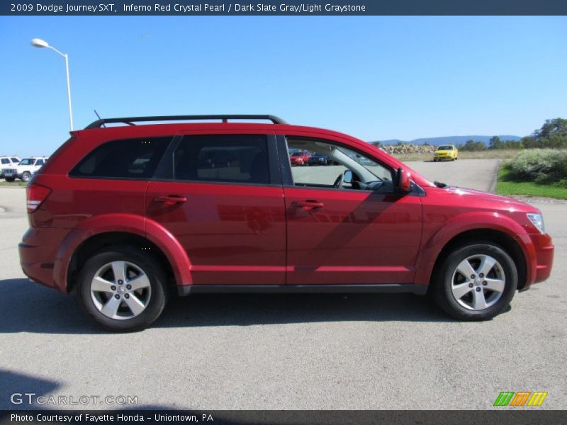 Inferno Red Crystal Pearl / Dark Slate Gray/Light Graystone 2009 Dodge Journey SXT