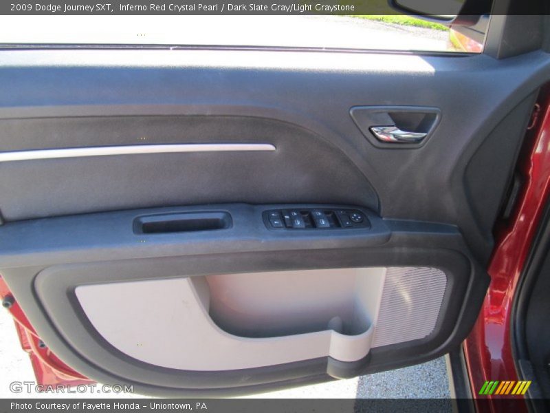 Inferno Red Crystal Pearl / Dark Slate Gray/Light Graystone 2009 Dodge Journey SXT