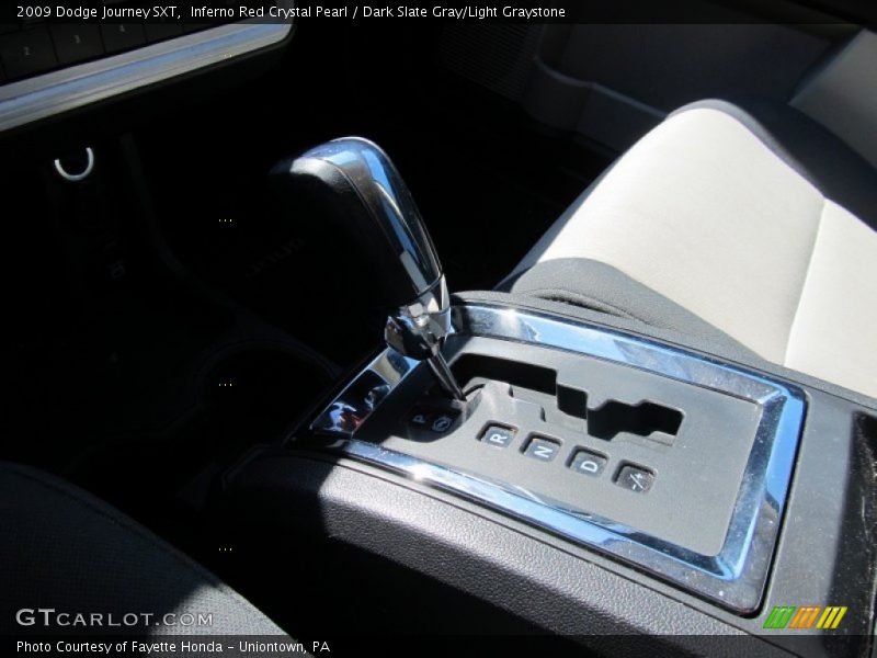 Inferno Red Crystal Pearl / Dark Slate Gray/Light Graystone 2009 Dodge Journey SXT