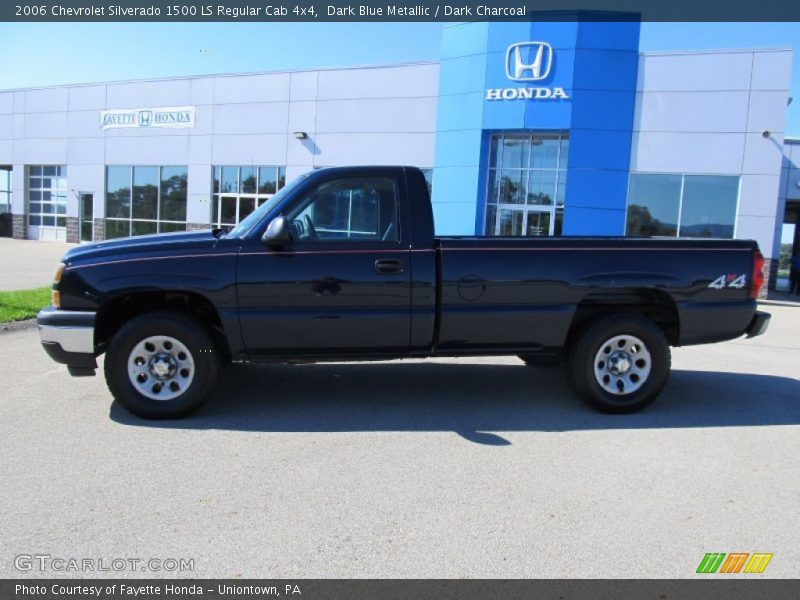 Dark Blue Metallic / Dark Charcoal 2006 Chevrolet Silverado 1500 LS Regular Cab 4x4