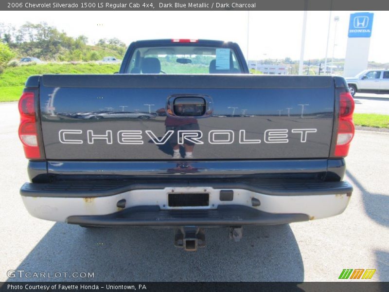 Dark Blue Metallic / Dark Charcoal 2006 Chevrolet Silverado 1500 LS Regular Cab 4x4
