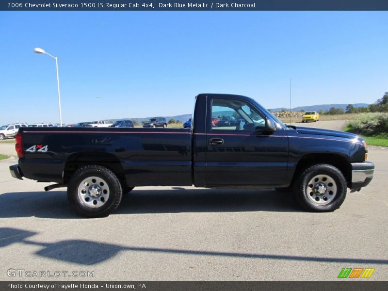 Dark Blue Metallic / Dark Charcoal 2006 Chevrolet Silverado 1500 LS Regular Cab 4x4