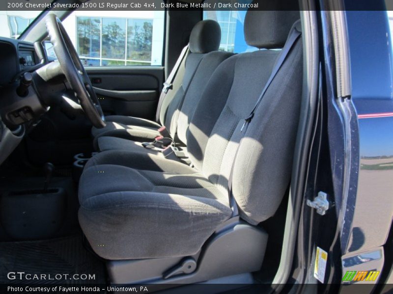 Dark Blue Metallic / Dark Charcoal 2006 Chevrolet Silverado 1500 LS Regular Cab 4x4